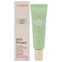 Clarins Green SOS Make-up Primer 1 oz | Hydrating & Color Correcting