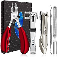 Toenail Clippers For Seniors Thick Nails Professional Nail Clippers With Catcher Long Handle Toe Nail Clippers For Thick Toena