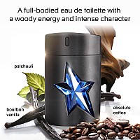 Mugler Amen Eau De Toilette Refill Mens Cologne Woody Ambery With Patchouli Coffee Extract Long Lasting Fragrance