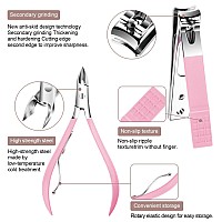 Fixbody Nail Clipper Set Nail Kit Manicure Set Nail Care Manicure Kit Fingernail Toenail Clippers Birthday Gift For Wo