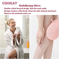 Cidokat Exfoliating Mitt For Body Scrub Exfoliator Glove Revive Glow Keesa Exfoliating Glove Exfoliate Bath Korean Deep Exfoliat