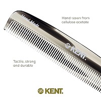 Kent 7T G All Fine Tooth Pocket Comb For Men Handmade Hair Comb For Men For Everyday Grooming And Styling Travel Comb For Ha