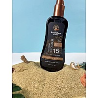 Australian Gold Sunscreen Gel Spray With Bronzer Soothing After Sun Aloe Vera Gel Hydrating Sunburn Relief Broad Spectrum U