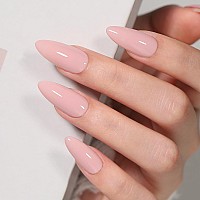 Shoyum Nude Pink Gel Nail Polish 15Ml Natural Neutral Gel Polish Color Soak Off U V Led Nail Lamp Gel Polish Nail Art Gel 051Oz