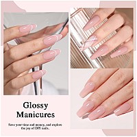 Shoyum Nude Pink Gel Nail Polish 15Ml Natural Neutral Gel Polish Color Soak Off U V Led Nail Lamp Gel Polish Nail Art Gel 051Oz