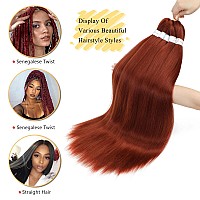 Braiding Hair Pre Stretched 8 Packs Prestretched Braiding Hair 26 Inch Ombre Braiding Hair Itch Free 350 Yaki Synthetic Hair