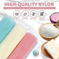 Farmoga African Bath Sponge African Net Long Net Bath Sponge African Exfoliating Net African Wash Net Shower Body Scrubber Back