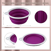 Sofye Hair Dye Kit 30 Pcs Hair Coloring Kit Hair Dye Brush And Bowl Set With Tinting Bowl Ear Cover Gloves Diy Salon Hair Pa