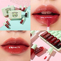 6 Colors Lip Tint Stain Setkorean Velvet Water Lip Tintnatural Lip And Cheek Tint Long Lasting Nonstick Cup Waterproof Lip T