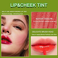 6 Colors Lip Tint Stain Setkorean Velvet Water Lip Tintnatural Lip And Cheek Tint Long Lasting Nonstick Cup Waterproof Lip T