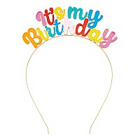 Cieher Birthday Tiara Headband Its My Birthday Crown For Girls Birthday Decorations And Gifts