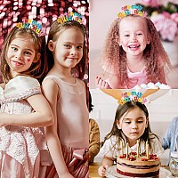 Cieher Birthday Tiara Headband Its My Birthday Crown For Girls Birthday Decorations And Gifts