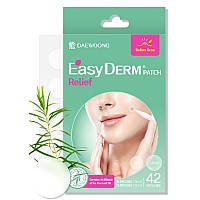 Easyderm Relief Invisible Patch42 Counts I Contains 10 000Ppm Of Tea Tree Oil Pimple Patch Ultraslim 01Mm Waterpoof Kore