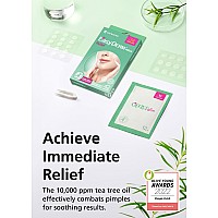 Easyderm Relief Invisible Patch42 Counts I Contains 10 000Ppm Of Tea Tree Oil Pimple Patch Ultraslim 01Mm Waterpoof Kore