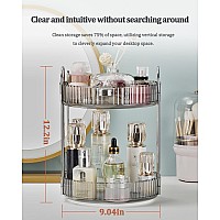 Argox 360 Rotary Makeup Organizer Bathroom Counter Organizer Skincare Care Organizer Make Up Organizers And Rotary Storage