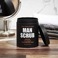 Body Prescriptions Body Scrub For Men Ultimate Exfoliating Scrub Infused With Mahogany Mens Body Wash In Jar With Twist Top 2