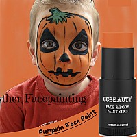 Ccbeauty Orange Eye Black Baseball Face Body Paint Stick Oil Eyeblack Colors For Sports Softball Football Hypoallergenic Kids