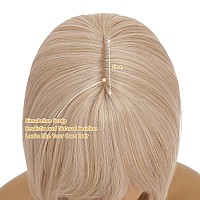 Nayoo Blonde Bob Wig With Bangs 12 Inch Short Blonde Wigs For Women Natural Look Blonde Wig With Bangs Super Soft Short Wigs