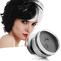 Sovoncare Black Temporary Hair Wax Color Professional Styling Pomades Natural Hairstyle Clay For Men Women Christmas Cosplay