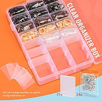 Small Hair Ties Set 2000 Pcs Rubber Bands With Organizer Box 7 Natural Colors Clearblackbrown Rat Tail Comb Included Tsma