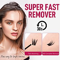 Lash Extension Remover Lash Remover For Cluster Lashes Lash Cluster Remover Eye Makeup Cleanser Diy Eyelash Extensions Selfuse