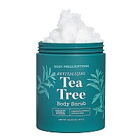 Body Prescriptions Exfoliating Body Scrub 2116 Oz Body Cleanser Infused With Tea Tree Daily Body Wash For Nourished And Ult