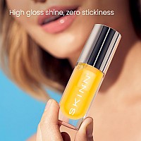 Skinn Luminous Golden Lip Oil Support Collagen Production Smooth Lines Soothe Dry Cracked Lips Hydrating Lip Gloss Oils