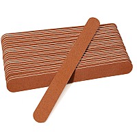 Canvalite Nail File Large Emery Boards For Nails180 Grit Nail Files For Natural Nails Thin Emory Nail File Pack Manicure Tool