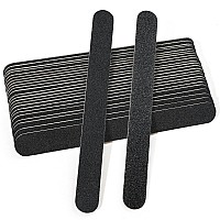 Canvalite Nail File Thin Emery Boards For Nails 100180 Grit Nail Files For Natural Nails Manicure Pedicure Tool For Home And Sa