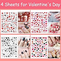 Tailaimei 20 Sheet All Holidays Nail Art Stickers Mixed Seasons Variety Pack For Halloween Fall Christmas Valentines Day Nail