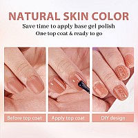 Btartbox Extra Short Nail Tips Square 600 Pcs Gel Press On Nails Natural Xcoattips Preapplied Tip Primer Cover Precolored G