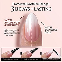 Btartboxnails Xcoattips Ombre Nails Square Press On Nails Long 150Pcs Nail Tips Pink White Gradient Soft Gel False Nail Tips