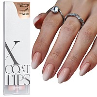 Btartboxnails Xcoattips Ombre Nails Short Almond Press On Nails 160Pcs 16 Sizes Nude Press On Nails Peach Soft Gel Nails Fal