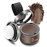 Acosexy Root Touch Up Powder Hairline Shadow Concealer For Womens Eyebrows And Mens Beard Lines Covers Bald Spots Medium Br