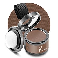 Acosexy Root Touch Up Hairline Powder For Women Eyebrows Mens Beard Line And Bald Spots Instant Brown Cover For Hair Gaps A