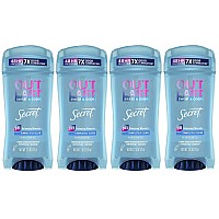 Secret Outlast Clear Gel Antiperspirant Deodorant For Women Completely Clean 26 Oz Pack Of 4