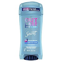 Secret Outlast Clear Gel Antiperspirant Deodorant For Women Completely Clean 26 Oz Pack Of 4