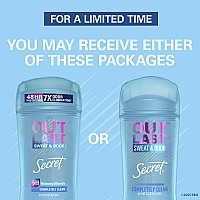 Secret Outlast Clear Gel Antiperspirant Deodorant For Women Completely Clean 26 Oz Pack Of 4