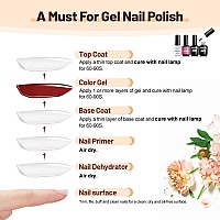 Jodsone 15Ml Nail Primer Base Coat Top Coat Glossy Quick Drying Durable Diy Nail Art Design Long Lasting Gift