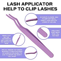 Diy Lash Extension Kit Lash Clusters Thin Band Cd Curl Individual Lashes Strong Hold Waterproof Lash Bond And Seal Glue Nice Gr