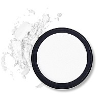 Erinde White Matte Eyeshadow Palette Single White Pressed Powder Eye Shadow Ultrablendable Pigmented Color Long Lasting Ha