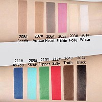 Erinde White Matte Eyeshadow Palette Single White Pressed Powder Eye Shadow Ultrablendable Pigmented Color Long Lasting Ha