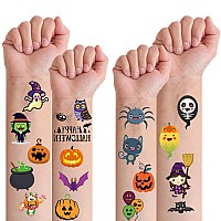 208 Pcs Halloween Party Favors Temporary Tattoos For Kids