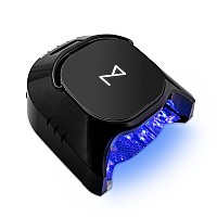 M Professional Hybrid 86W Wireless Rechargeable Uv Led Nail Curing Lamp Cordless Nail Dryer For Gel Nails Manicure Pedicure B