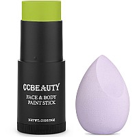 Ccbeauty Ogre Green Face Paint Stickface Painting Kitprofessional Body Paintnon Toxic Sfx Makeup For Shrek Disgust Goblin Hal