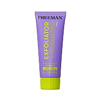 Freeman Restorative Moisturizing Resurfacing Facial Exfoliator Cleanser Infused With Oatmeal Walnut Shell Powder Dualpu