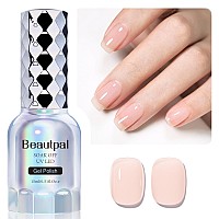 Beautpal Nude Gel Polish Jelly Gel Nail Polish Nude Pink Translucent Soak Off Uv Gel Polish Neutral Color Nail Gel Polish For