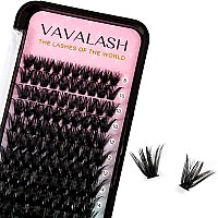 Vavalash 120 Pcs Individual Cluster Lashes Extensions Diy Eyelash Extension 10D 20D 30D 40D 50D Light And Soft False Lash Cluste