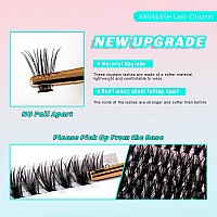 Vavalash 120 Pcs Individual Cluster Lashes Extensions Diy Eyelash Extension 10D 20D 30D 40D 50D Light And Soft False Lash Cluste