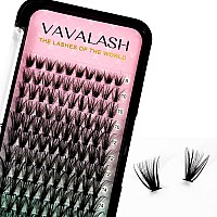 Vavalash 120 Pcs Individual Cluster Lashes Extensions Diy Eyelash Extension 10D 20D 30D 40D 50D Light And Soft False Lash Cluste